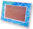 square photo frame(blue)